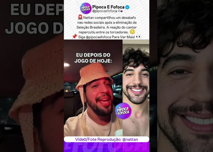 Nattan Reage Após Eliminação Do Brasil E Desabafa 😳 #nattan