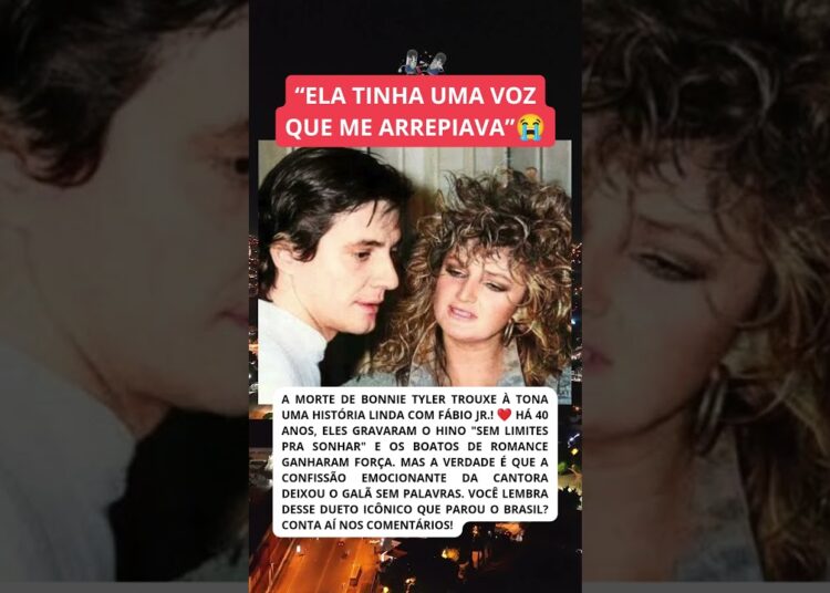 FÁBIO JR. e BONNIE TYLER viveram romance? A verdade após 40 anos é revelada