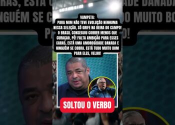 Vampeta Expõe Falta de Ambição no Elenco do Brasil: Ninguém Se Cobra