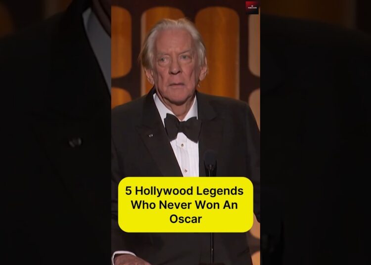 5 Hollywood Legends Who Never Won An Oscar