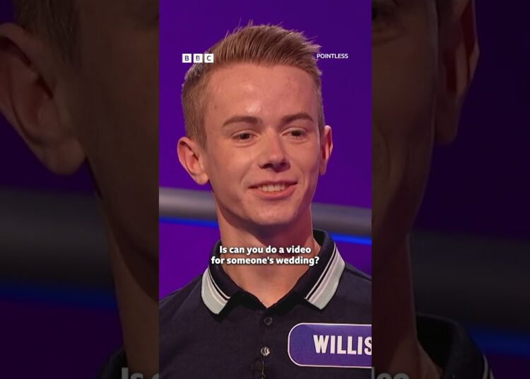 Sounds like a star-studded wedding… minus Richard 💒🤩 #Pointless #quiz #wedding