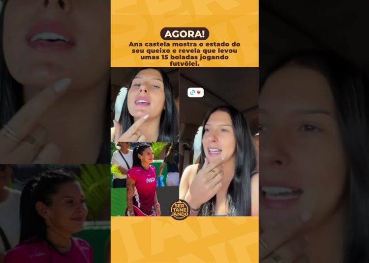 Ana Castela revela que levou 15 boladas no futevôlei! 😂