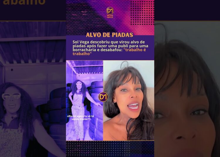 EX-BBB26, SOL VEGA VIRA ALVO DE PIADA APÓS PUBLICIDDADE E REAGE. VEJA E OPINE