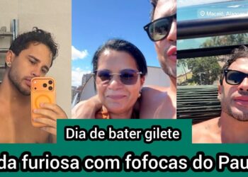 Nida chega furiosa na casa do Lucas Guimarães com as fofocas que Paulo está fazendo na Grécia