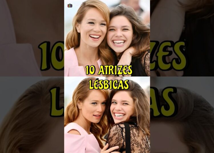 🔴 10 Atrizes Que São Lésbicas e Você Não Sabia! 🏳️🌈 Famosas Que Se Assumiram LGBT ❤😍 #lgbt #shorts