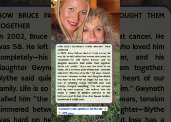 HOW BRUCE PALTROW’S DEATH BROUGHT THEM TOGETHER