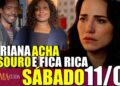 QUEM AMA CUIDA Resumo Capítulo 11/07 a 13/07/2026 Adriana fica Milionária ao achar tesouro de Arthur