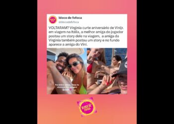VOLTARAM? #virginia  curte aniversário de #vinijr na Itália. #fofocas #fofoca