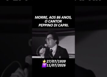 Morre aos 86 anos Peppino di Capri, cantor e compositor italiano