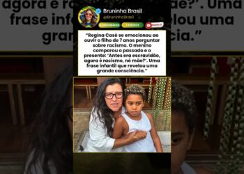 Filho de Regina Casé emociona ao falar sobre racismo: “Antes era escravidão”