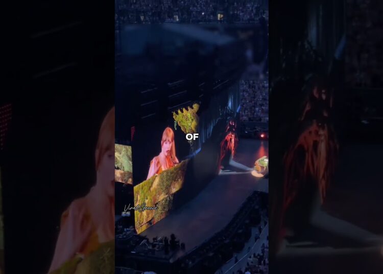 These Pop Stars Had the PERFECT Response 😂#taylorswift #oliviarodrigo #concert #shorts