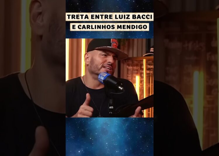 TRETA ENTRE MENDIGO E BACCI #Fofoca #Famosos #fofocas #Celebridades #treta