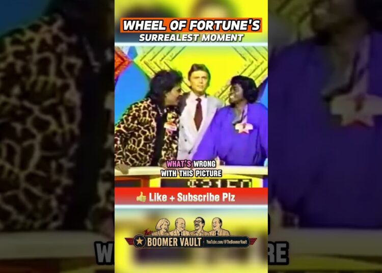 Pat Sajak Gets Cheeky With James Brown & Little Richard 😂 #WheelOfFortune #Shorts