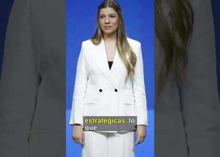 El debut de la Infanta Sofía: nervios o preparación?