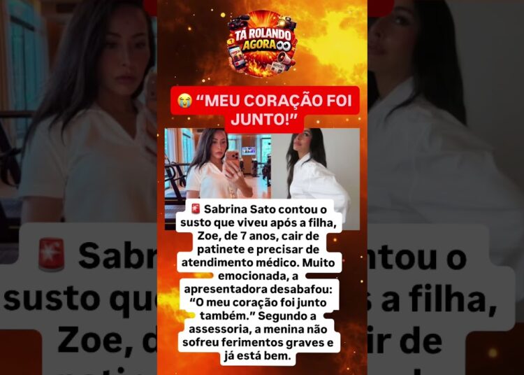 🚨 SABRINA SATO REVELA SUSTO COM A FILHA E EMOCIONA A WEB! 😢💔