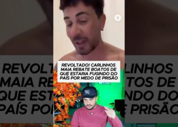 🚨REVOLTADO! Carlinhos Maia rebate boatos de que estaria fugindo do Brasil por medo de prisão