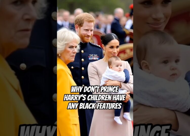 Why Don’t Prince Harry’s Children Have Any Black Features #meghanmarkle #camilla #royal #kate #anne