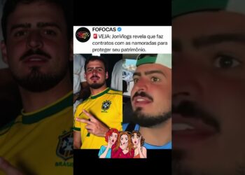 JonVlogs revela q faz contratos com as namoradas para proteger seu patrimônio #bdj #fofoca #noticias
