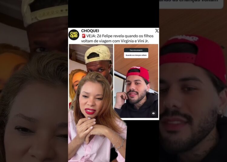 Zé Felipe falar da saudade dos filhos #virginiafonseca #fofoca