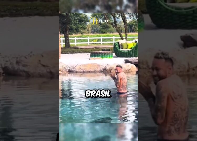 AS 5 PISCINAS NATURAIS MAIS CARAS DOS FAMOSOS NO BRASIL #lagoartificial #famosos #shorts