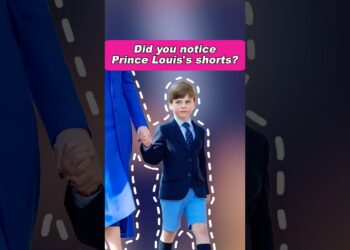Did you notice Prince Louis’s shorts? #royal #princelouis