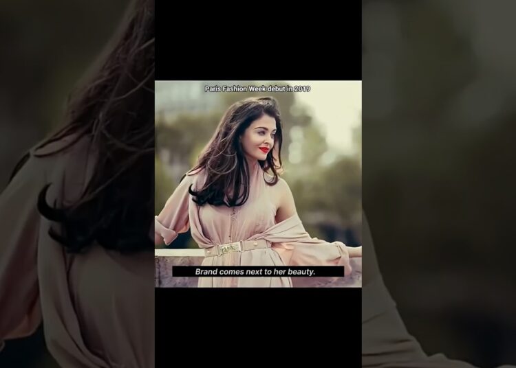 The Queen of Bollywood takes over L’Oréal Paris! 👸🔥 #AishwaryaRai #Shorts