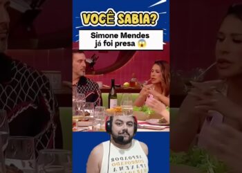 SIMONE MENDES JA FOI PRESA 😱 #simonemendes #shorts #fofoca