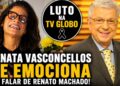 Renata Vasconcellos Chora ao Vivo ao Falar da Morte de Renato Machado no ‘Mais Você’
