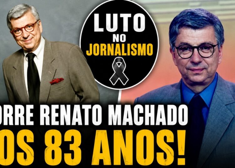 Luto na TV! Morre Renato Machado, ex-apresentador do Bom Dia Brasil, aos 83 anos