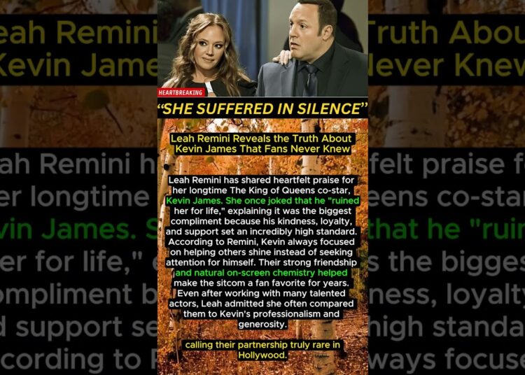 Leah Remini Reveals the Truth About Kevin James That Fans Never Knew