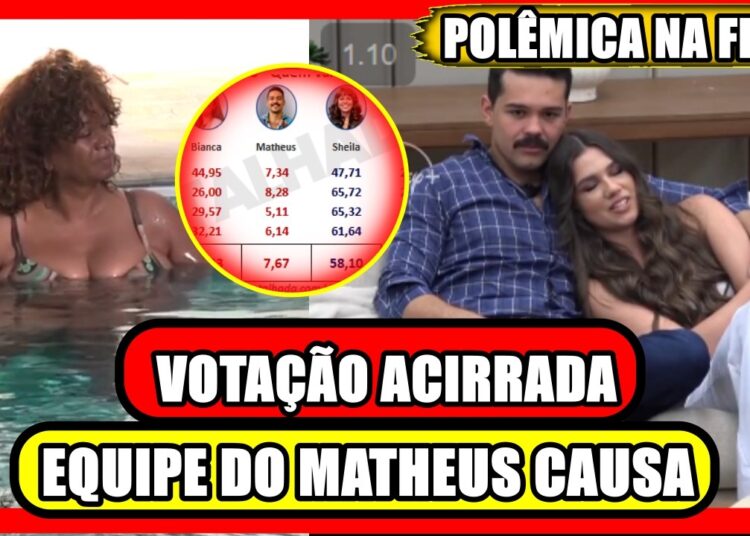 🔥ENQUETE MOSTRA QUEDA DE SHEILA NAS PESQUISAS; FOFOCAS SOBRE ESPOSA DO MATHEUS RENDE ; QUEM VENCE
