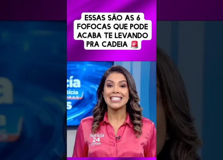 Cuidado com essas 6 fofocas você pode ir preso 😱#shorts