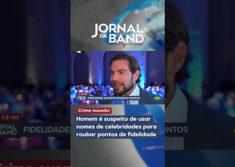 Homem é suspeito de usar nomes de celebridades para roubar pontos de fidelidade