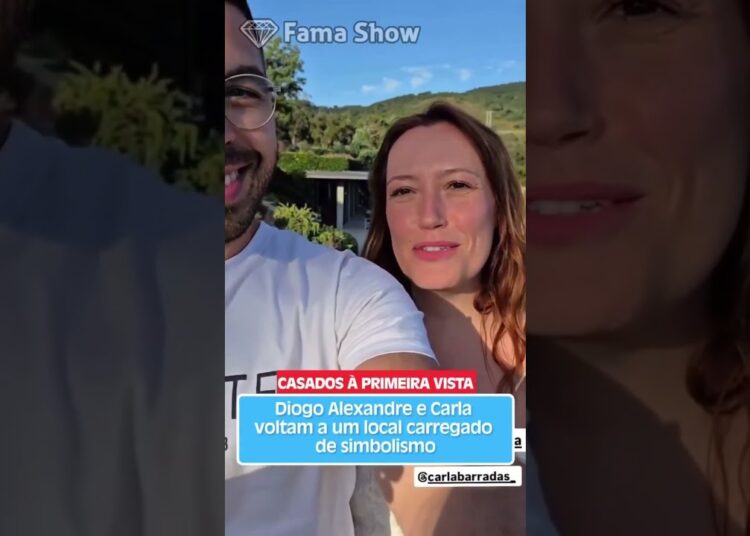 Diogo Alexandre e Carla voltam a um local carregado de simbolismo | Fama Show