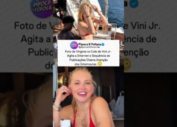 Foto de Virgínia no Colo de Vini Júnior Agita a Internet 😳 #virginia