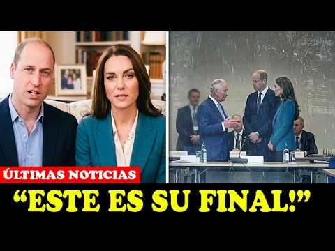 ¡HACE 1 MINUTO! William y Catherine CONFIRMAN que Camilla ha sido DESPOJADA de su título real