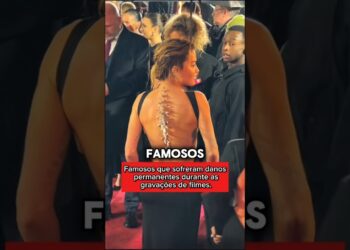 Famosos que sofreram danos permanentes durante as gravações de filmes. #brasil #celebridades #star