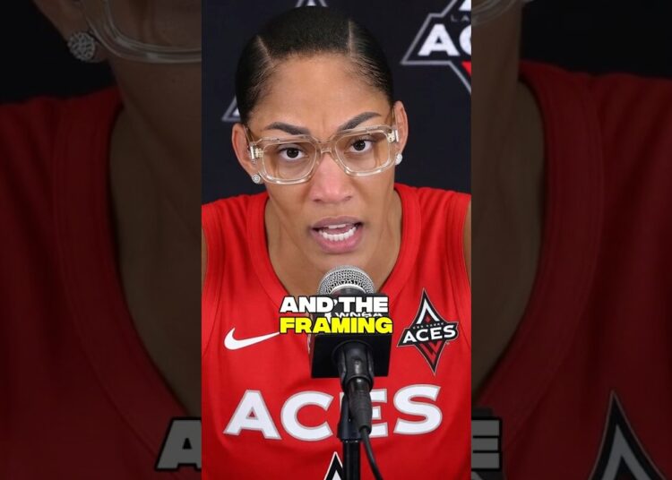 A ja Wilson GOES OFF as Adam Silver Praises Caitlin Clark! #usa #caitlinclark