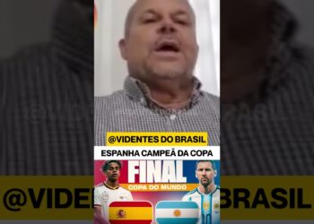 PREVISÕES CARLINHOS VIDENTE ESPANHA CAMPEÃ DA COPA