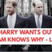 HARRY REALLY DOES WANT OUT WILLIAM TO THE RESCUE? #princeharrymeghan #royal #trapped