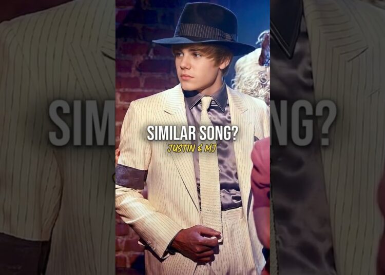 Did Justin Bieber Copy Michael Jackson #musiccomparison #shorts