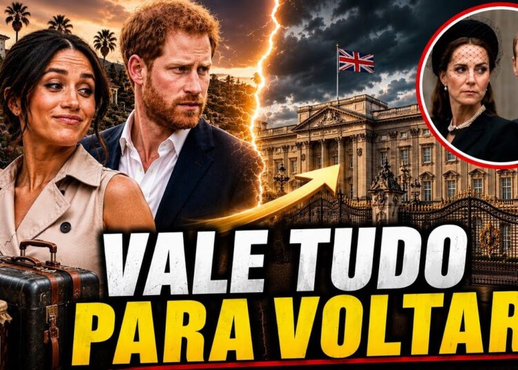 HARRY E MEGHAN TENTAM REVERTER A SAÍDA DA REALEZA, MAS WILLIAM NÃO CEDE