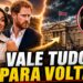 HARRY E MEGHAN TENTAM REVERTER A SAÍDA DA REALEZA, MAS WILLIAM NÃO CEDE