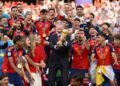 Realeza espanhola publica bastidores do bicampeonato da Espanha