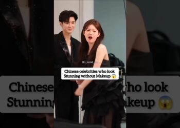 Chinese Celebrities Who Look Even Better Without Makeup ✨ #chenzheyuan #zhaolusi #bailu #shorts