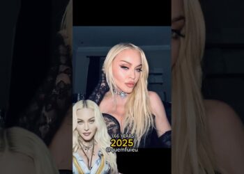 Madonna em 2025 #madonna #curiosidades #anos80 #fyp #antesedepois #musicaboa #anos90 #celebridades