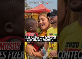 🚨 Rincon inaugura escola na África e mobiliza Ana Castela, Camila Loures e mais famosos