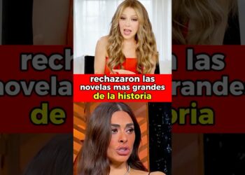 actrices que rechazaron las mejores telenovelas de la historia 😱