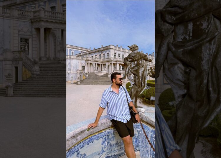 Queluz, da alegria a loucura! #historia #realeza #queluz #portugal #rainha #palacios