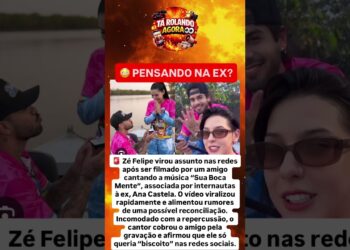 🚨 ZÉ FELIPE É FLAGRADO CANTANDO MÚSICA DE ANA CASTELA E WEB SHIPPA VOLTA! 😳🎤